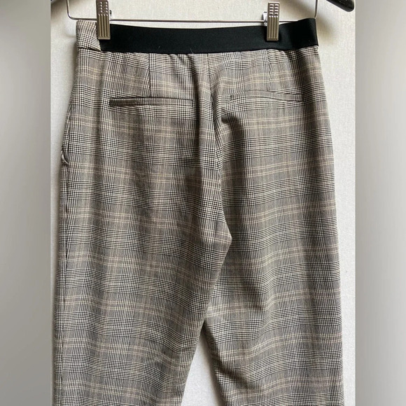 Babaton Aritzia Plaid IVY high waisted trousers pants Sz 0 - Picture 9 of 15